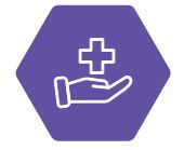 Ikoon käe ja meditsiiniristiga