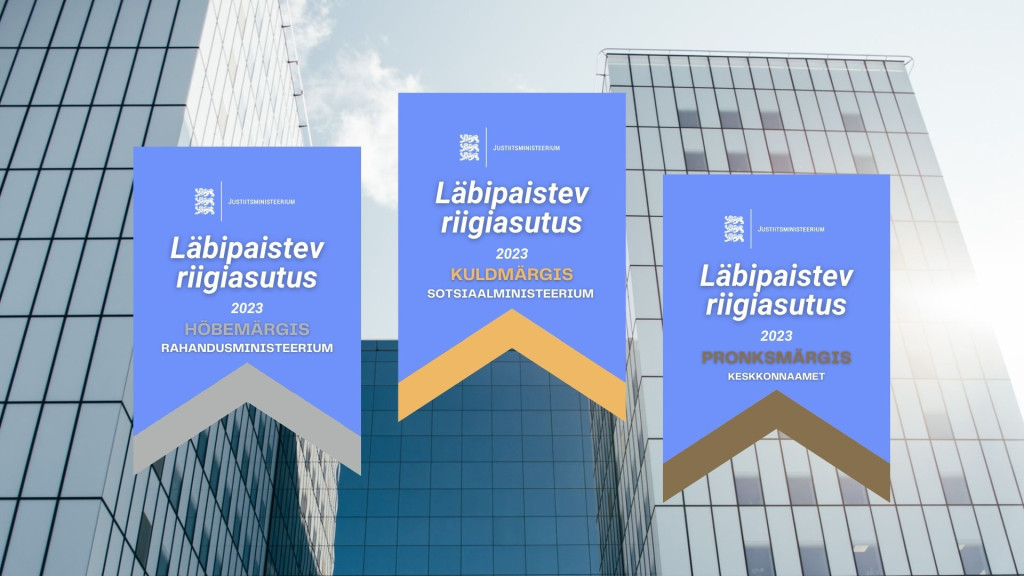 Kõige eeskujulikumad lobikohtumistest teavitajad 2023. aastal on sotsiaalministeerium, rahandusministeerium ja keskkonnaamet